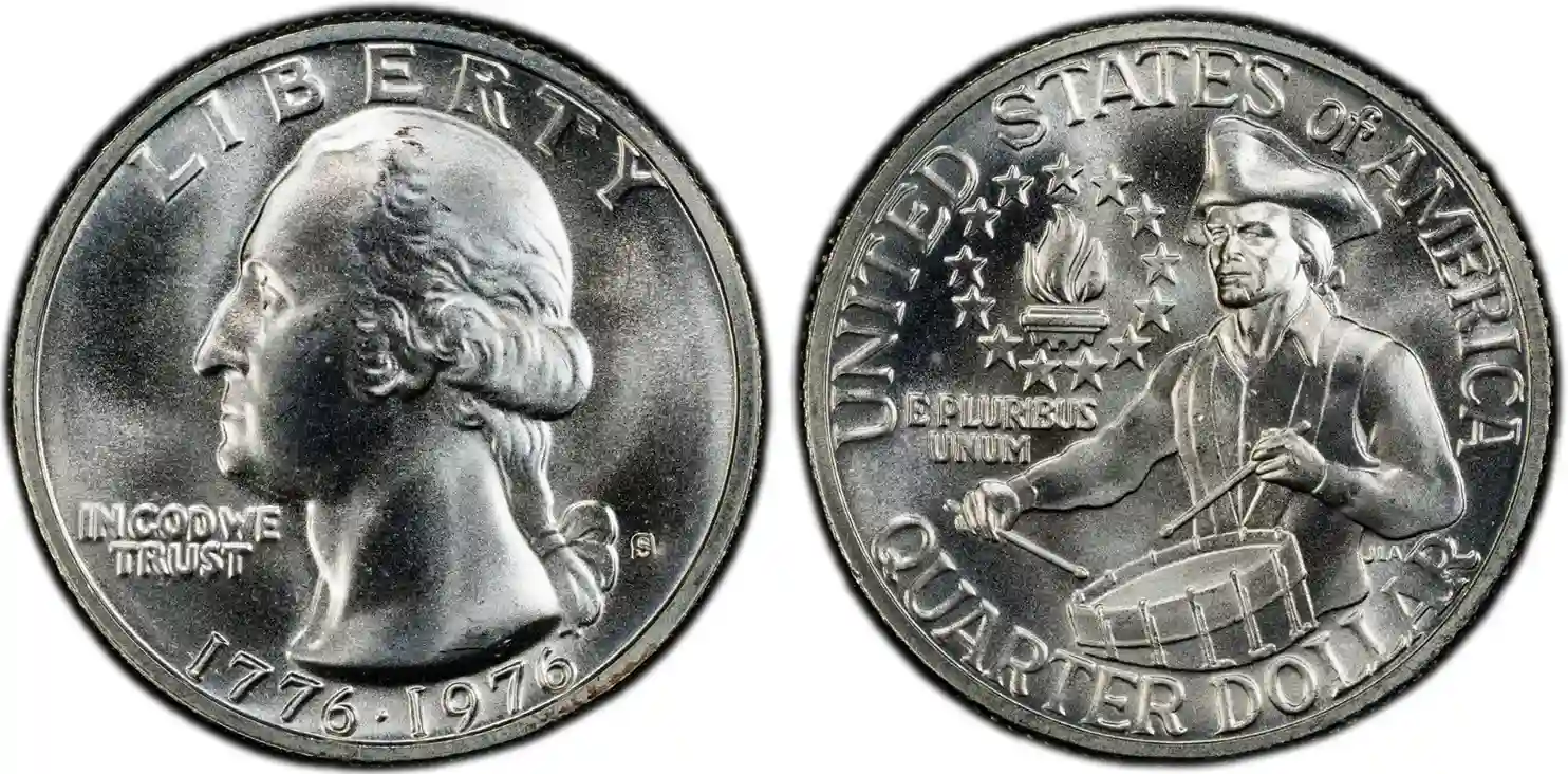 1976-S 25C Silver